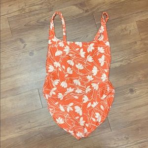 Stone fox swimwear one piece, size large